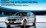 全新BMW5系插电式混合动力广州车展首发