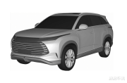比亚迪全新SUV专利图曝光, 外观很时尚, 设计语言很前卫