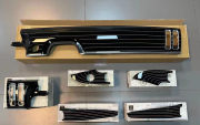 21-22款奔驰S400改装钢琴拉丝桃木面板案例分享